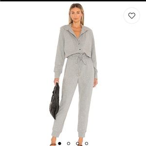 Grey Veronica Beard Jumpsuit